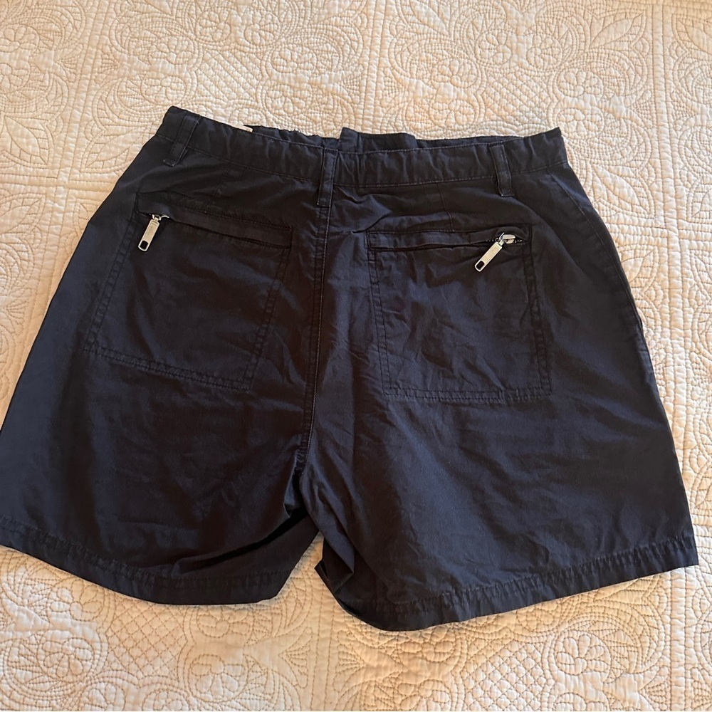 Gloria Vanderbilt Black High Waist Woman’s Shorts size 26 Waist Summer Cotton - Picture 2 of 9
